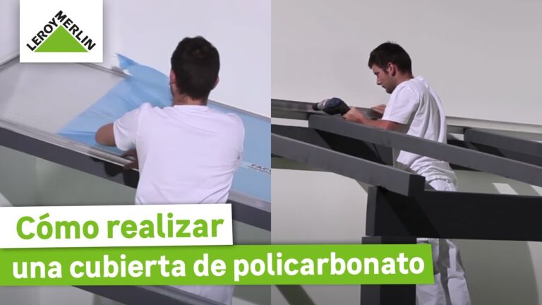 Instalación eficiente de cerramientos de policarbonato alveolar para porches